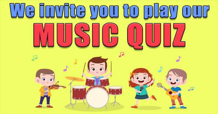 Banner for Quiz about Music.