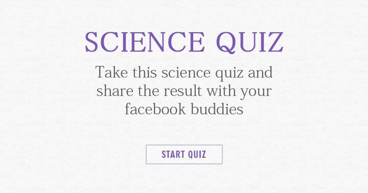 Banner for Complete the science quiz and then share your results with friends.