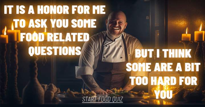 Banner for 10 fun questions about food you probably can't answer