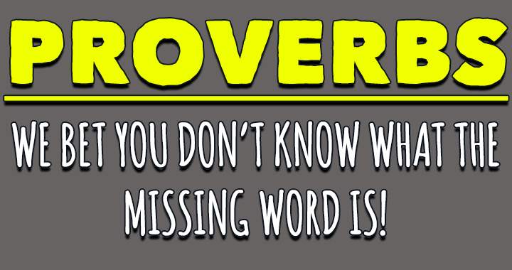 Banner for Attempt to identify the absent word in this difficult quiz!