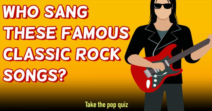 Banner for Which artists created these iconic classic rock tracks?