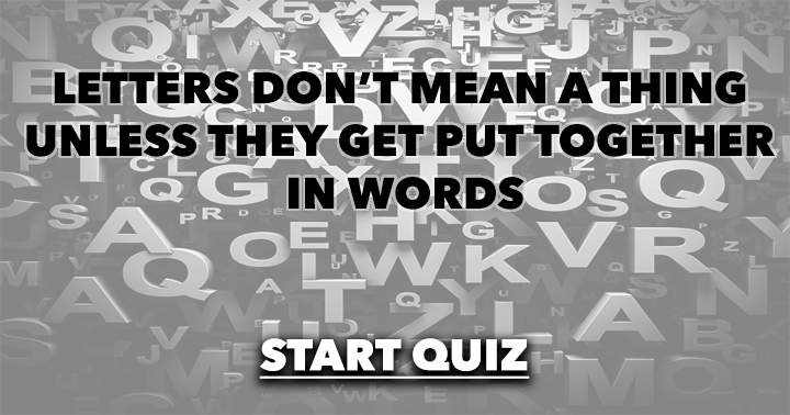 Banner for This quiz is insignificant if you lack the answers.