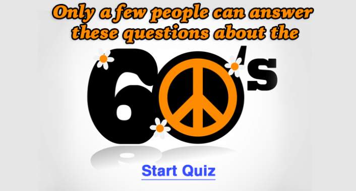 Banner for 1960s Quiz with No Solutions