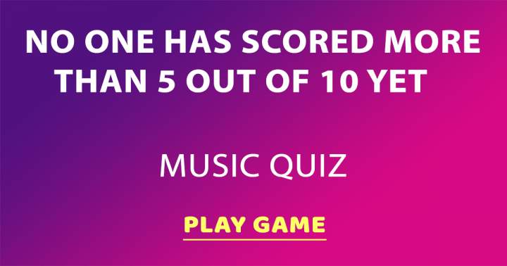 Banner for Music Quiz For Intelligent People