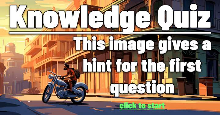 Banner for Quiz Topic: General Knowledge