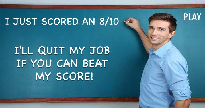 Banner for Can you beat his score?