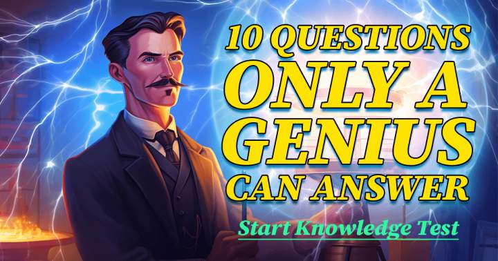 Banner for Are you a Genius?