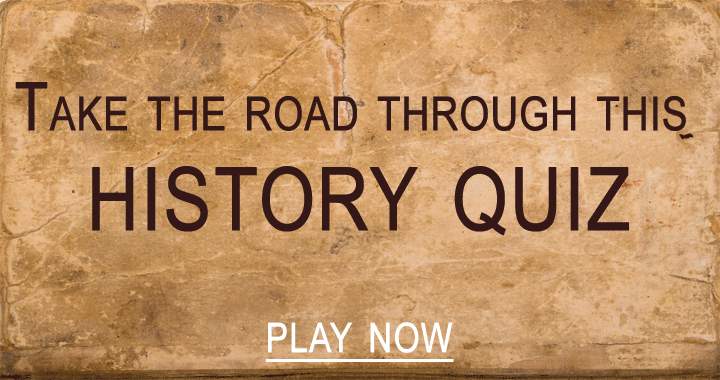 Banner for Set off on an adventure with this history quiz.