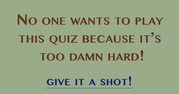 Banner for Highly difficult test.