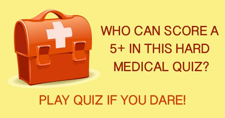 Banner for WARNING: This is a hard medical quiz!