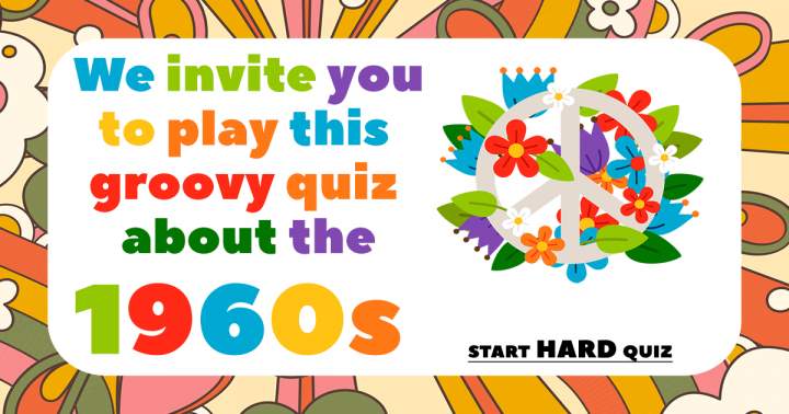 Banner for Groovy 1960s Quiz