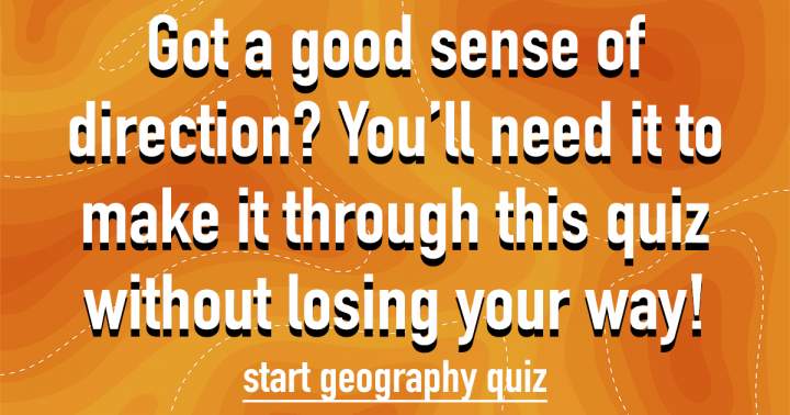 Banner for Geography Quiz