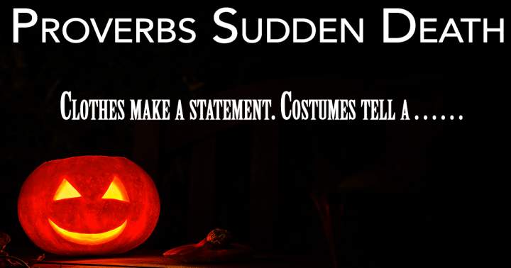 Banner for Instant Death Quiz on Proverbs