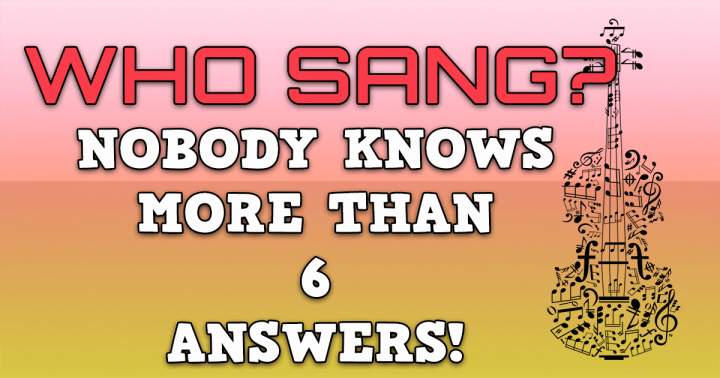 Banner for Who is the singer of these songs?