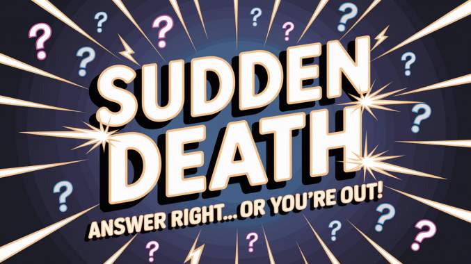 General Knowledge Sudden Death Quiz