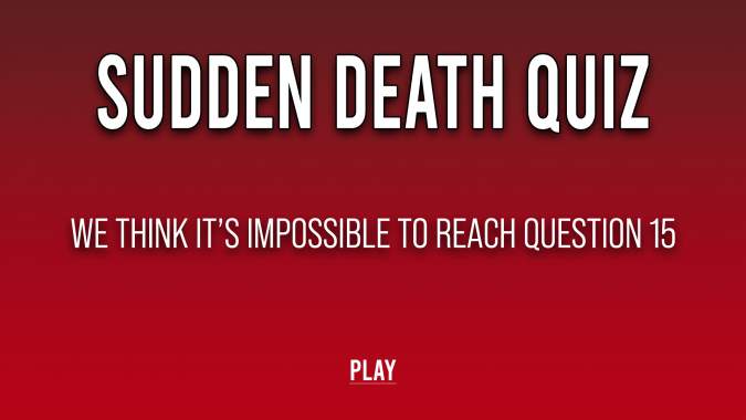 No way you get all 15 questions right in one try