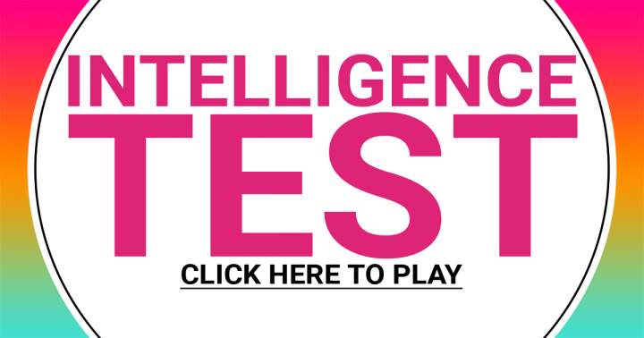 Banner for Hard Intelligence Test