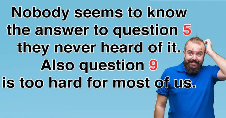 Banner for This quiz will make you scratch your head