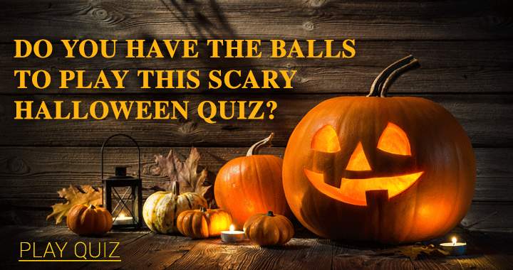 Banner for Creepy Halloween Quiz.