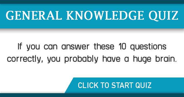 Banner for Most people will fail at this impossible general knowledge quiz