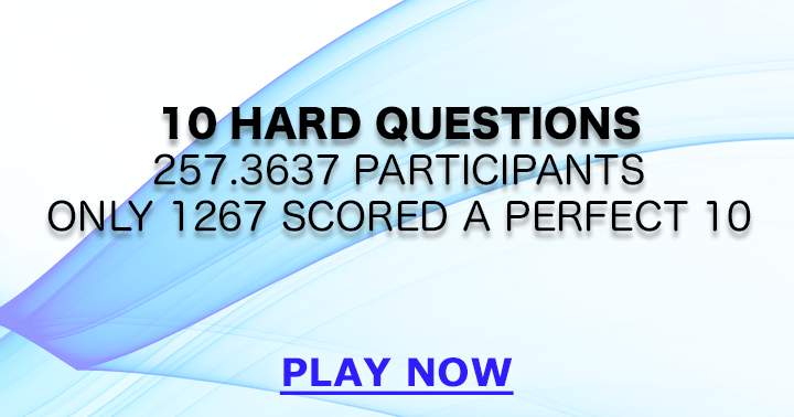 Banner for 10 hard questions