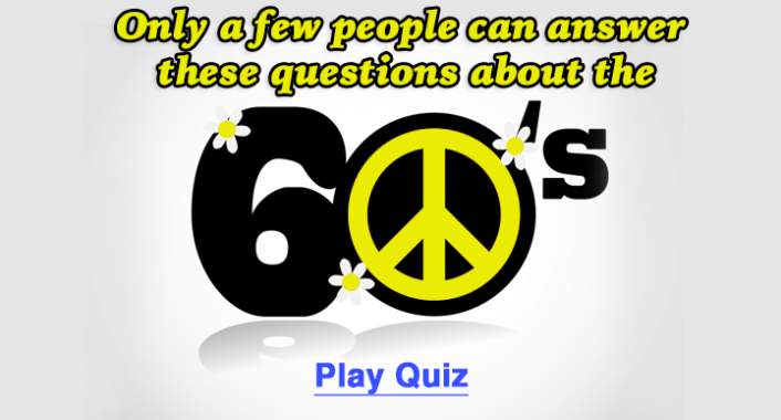 Banner for 60's Trivia Quiz