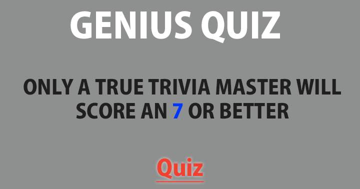 Banner for Are you a trivia master?