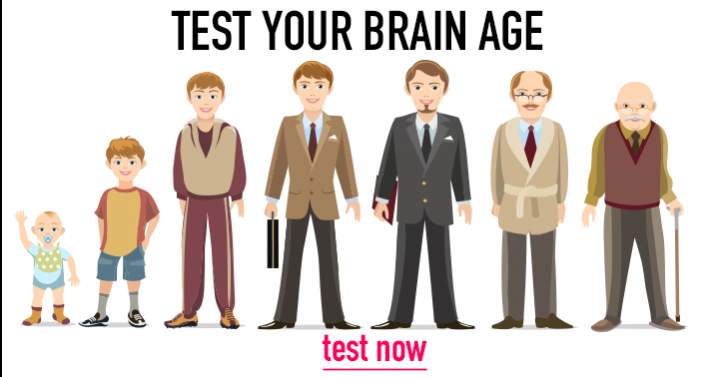 Banner for Brain age test