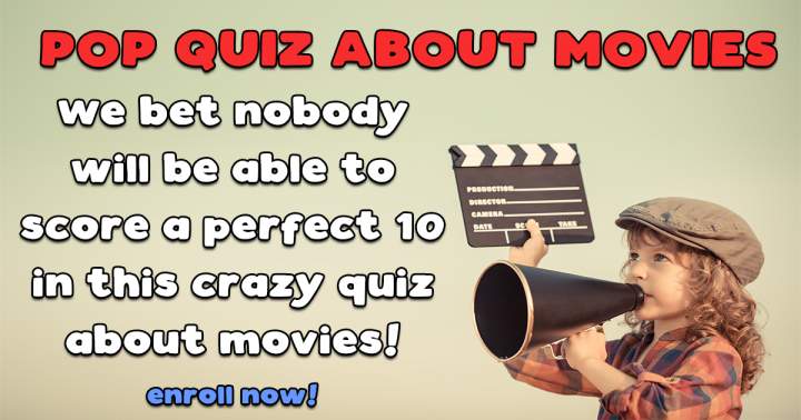 Banner for Crazy Pop Quiz About Movies