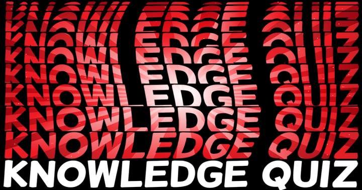 Banner for Challenging Knowledge Quiz