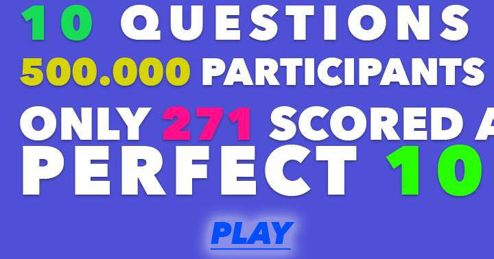 Banner for  Can you score a perfect 10 and be one of the few geniuses?