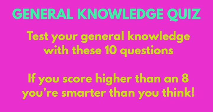 Banner for Only smart people can score an 8 or higher!