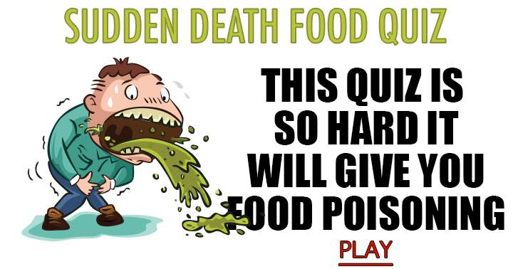 Banner for Sudden Death food quiz