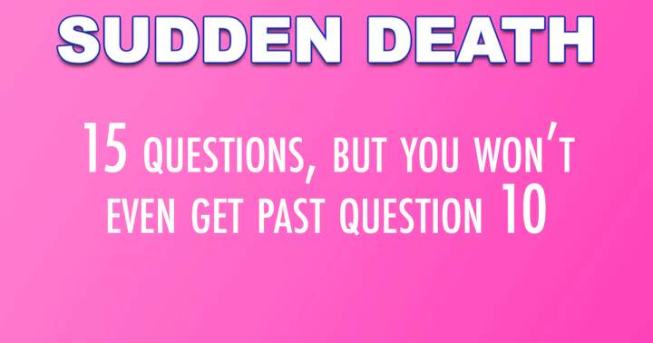 Banner for Nobody will get past questions 10