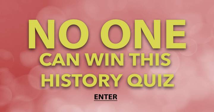 Banner for Let us quiz you about History