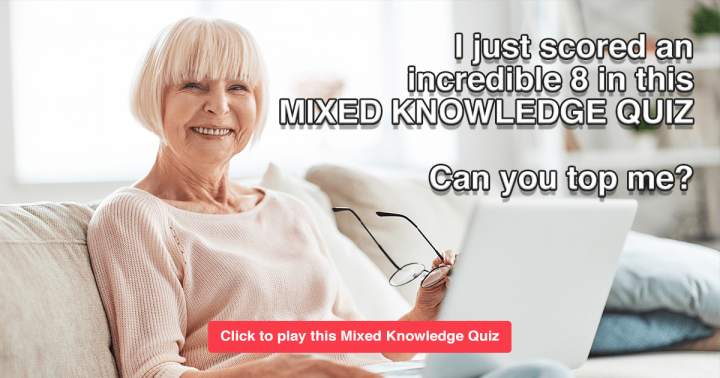 Banner for Mixed Knowledge Quiz