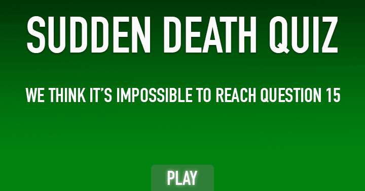 No way you get all 15 questions right in one try