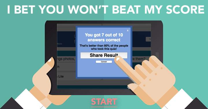 Banner for I bet you won't be able to beat my score