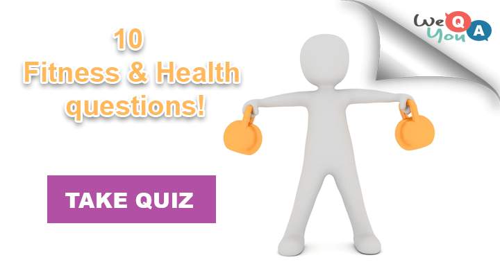 Banner for 10 Fitness & Health questions!