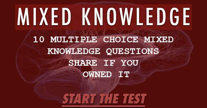 Banner for 10 general knowledge questions. Can you score a 7 out of 10 or better? 