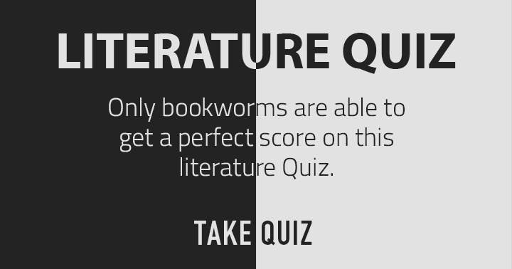 Banner for Tag a bookworm who would love this quiz!