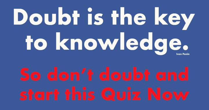 Banner for Science Quiz