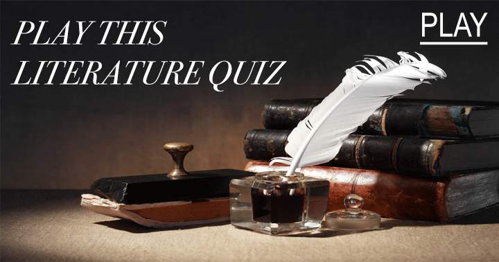 Banner for This is a hard literature quiz, you wanna play?