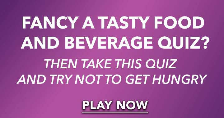 Banner for Food and Beverage Quiz