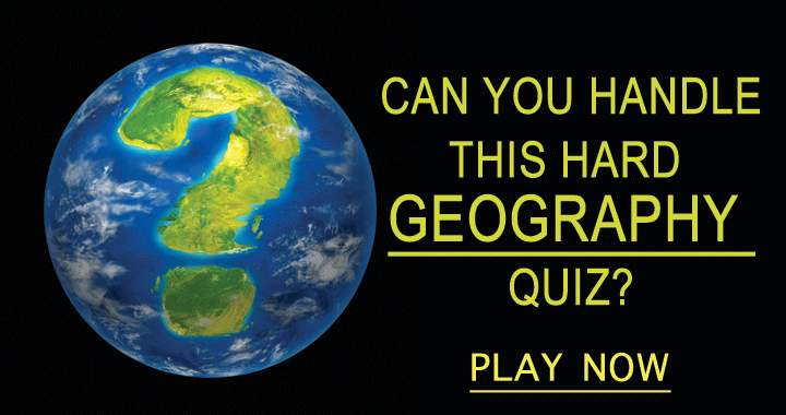 Banner for Can you handle this hard Geography Quiz?