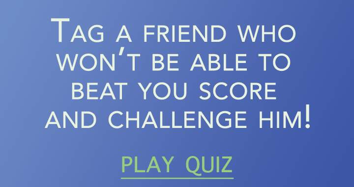 Banner for Tag a friend who won't beat your score! 