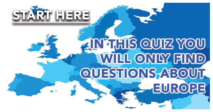 Banner for Go and rock this quiz about Europe!