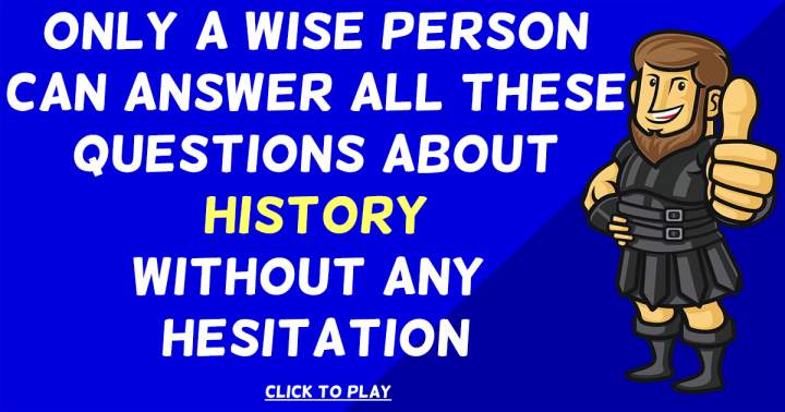 Banner for History Quiz