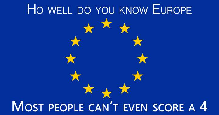 Banner for Quiz for the intelligent  European