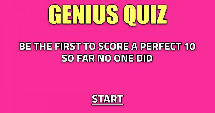 Banner for Genius Quiz